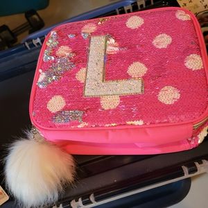 Justice pink backpack AND new lunchbag!